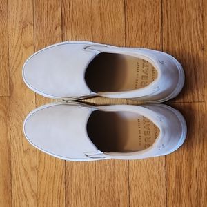 Greats "The Wooster" Cream Nubuck Loafers